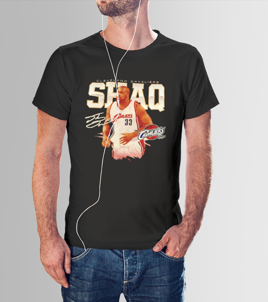 Cleveland Cavaliers Shaq 33 Shaquille O'Neal Basketball Cavaliers T-Shirt