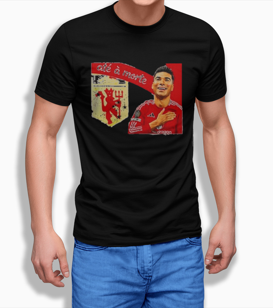 Manchester United Até à Morte Casemiro T-Shirt