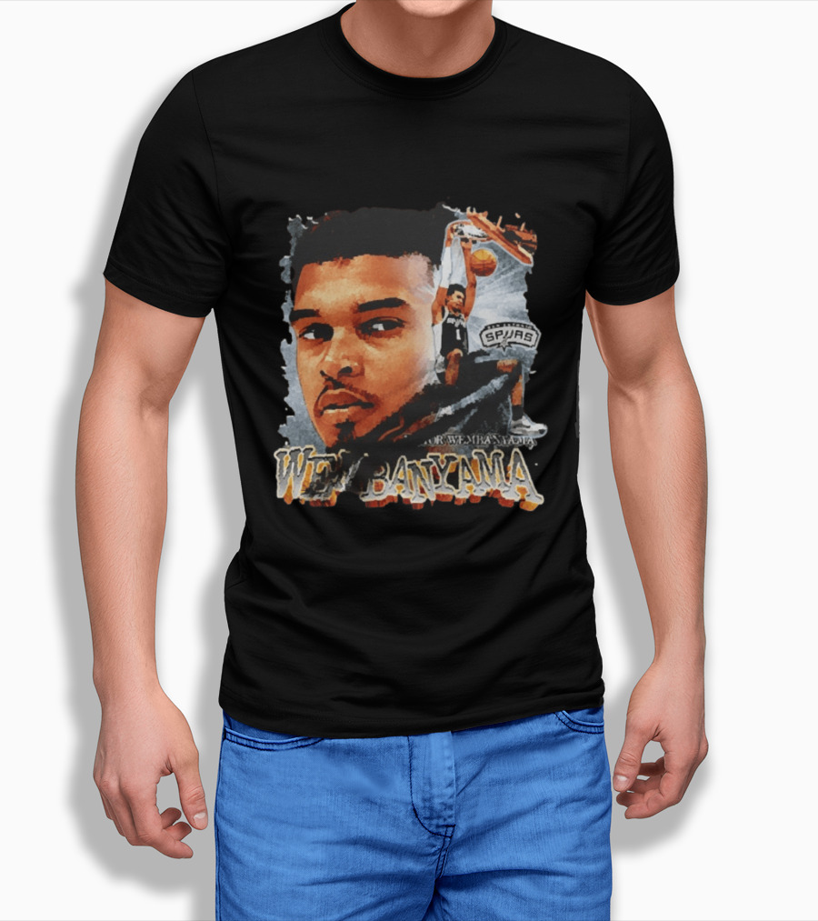 Victor Wembanyama San Antonio Spurs Basketball Spurs T-Shirt