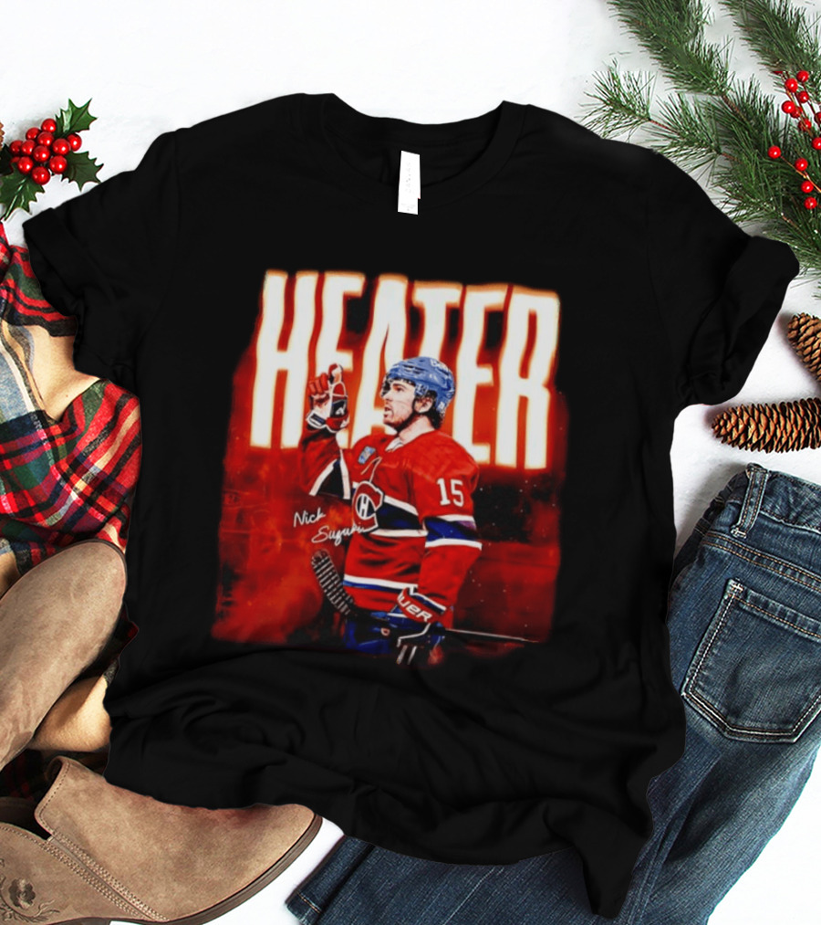 Alex Newhook Nick Suzuki Heater 2026 Hockey 15 T-Shirt