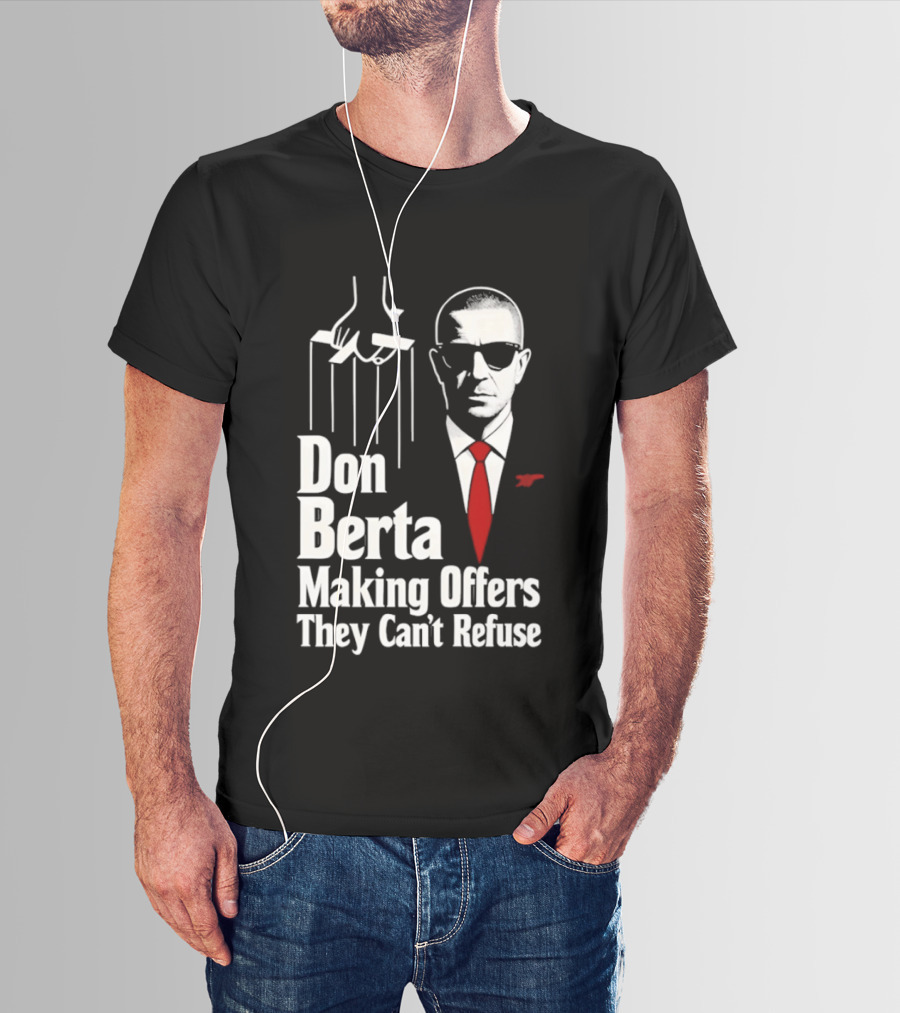 Don Berta Making Offers Arsenal Godfather 2026 T-Shirt