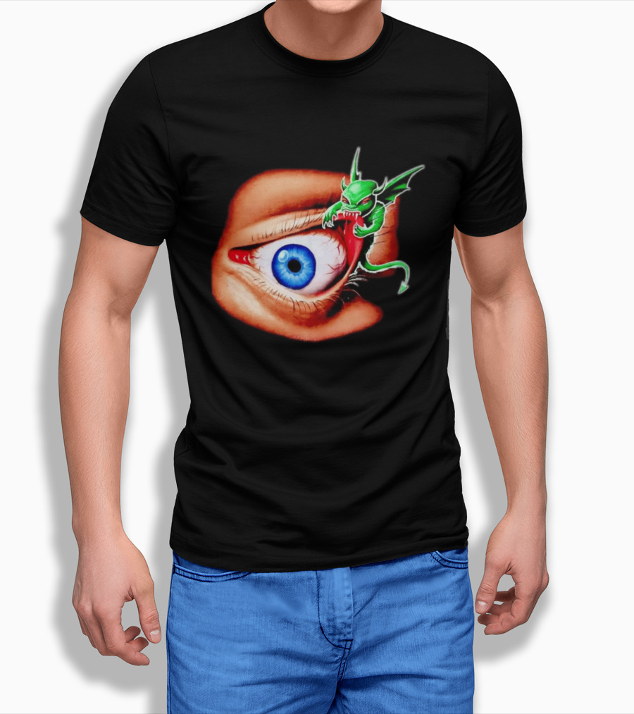 Universal Studios Halloween Horror Nights 1997 The Monster Eats Eyes T-Shirt