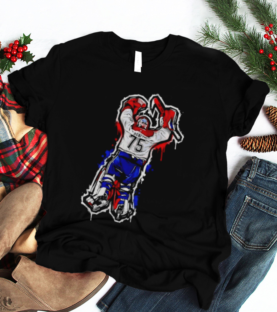 Laval Rocket Jakub Dobes Goalie 75 Hockey T-Shirt