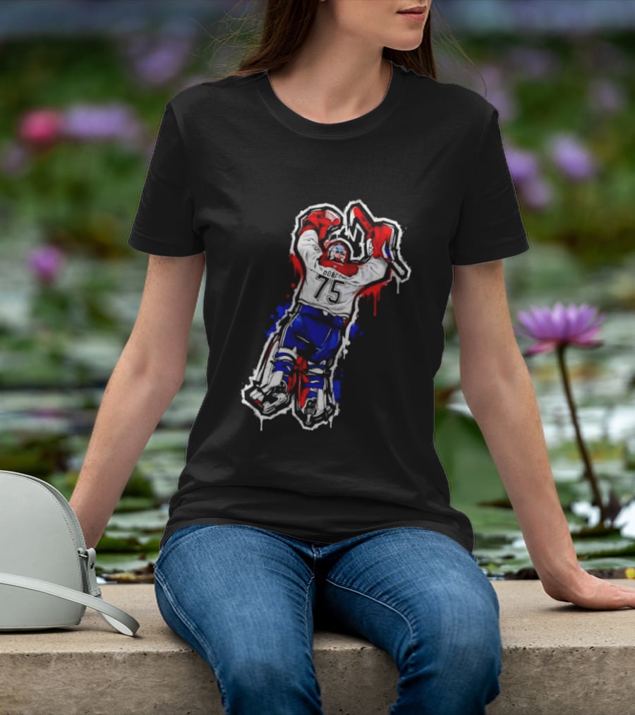 Laval Rocket Jakub Dobes Goalie 75 Hockey T-Shirt