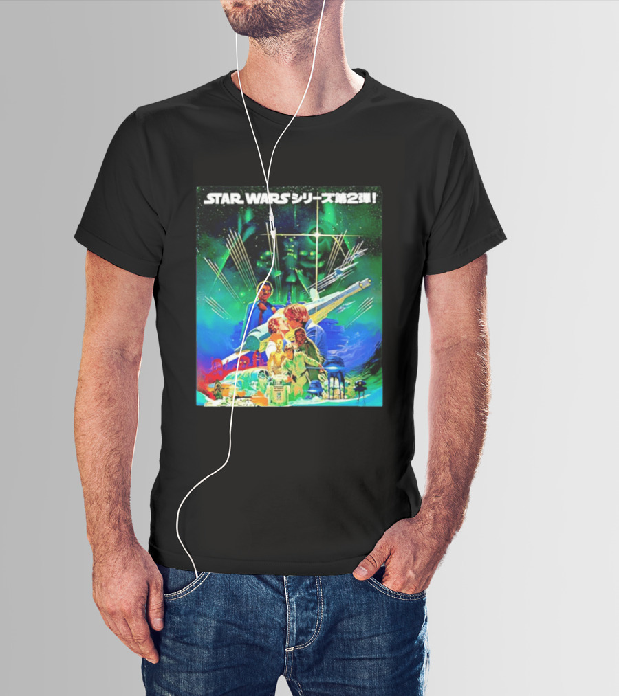 STAR WARS 2 The Empire Strikes Back 1980 Japan T-Shirt