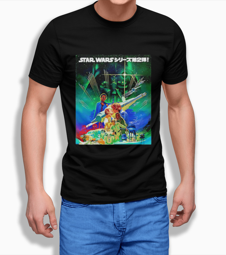 STAR WARS 2 The Empire Strikes Back 1980 Japan T-Shirt