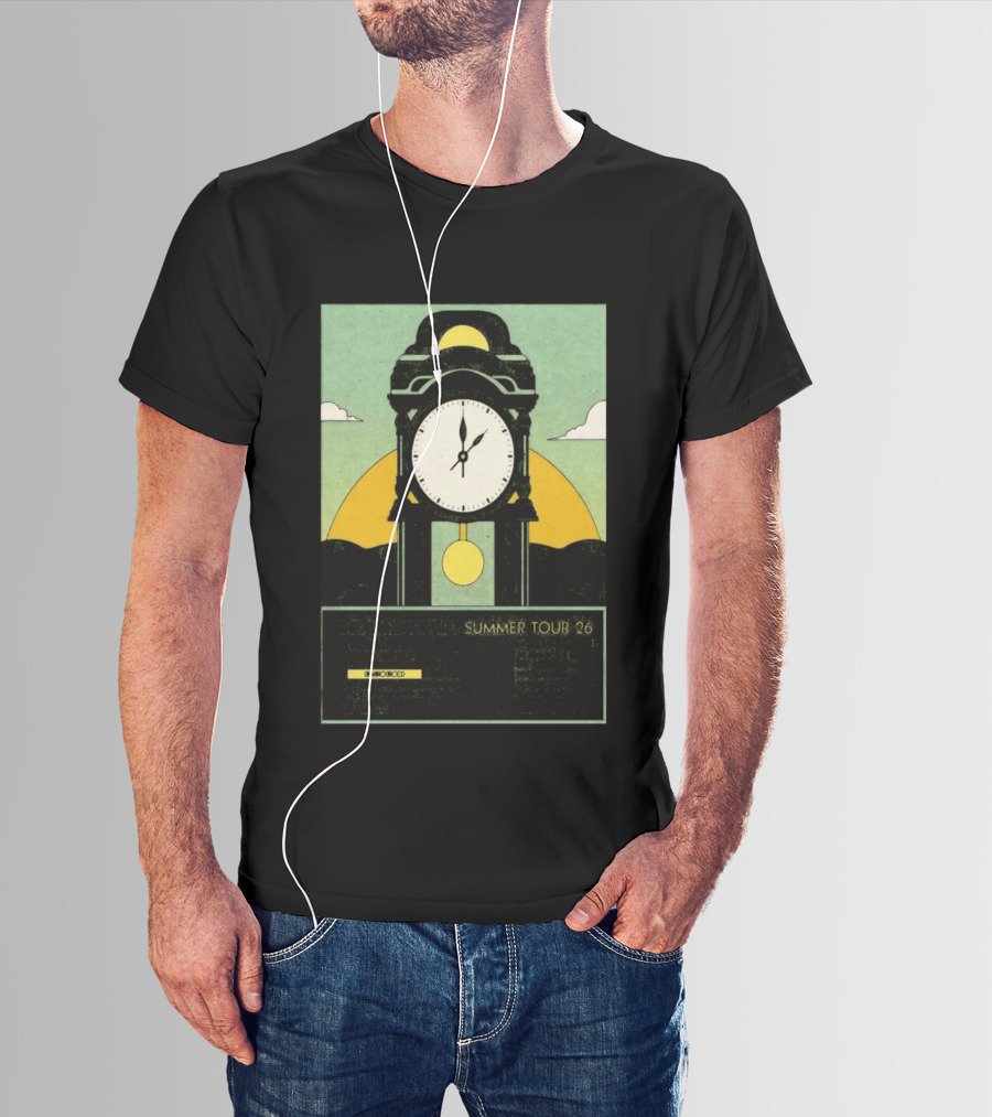 Unannounced The Band Memo Summer Tour 2026 And Sun T-Shirt