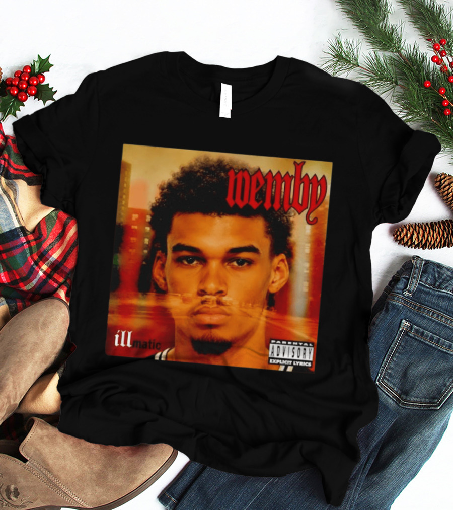 Wemby Illmatic San Antonio Spurs 2026 Explicit Lyrics Parental Advisory T-Shirt
