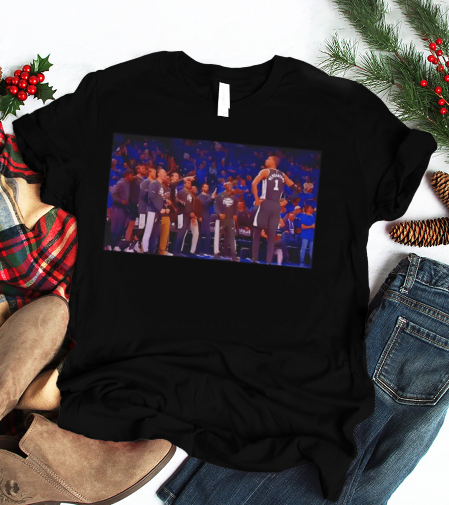 Victor Wembanyama San Antonio Spurs Game 1 Victory Against Thunder T-Shirt