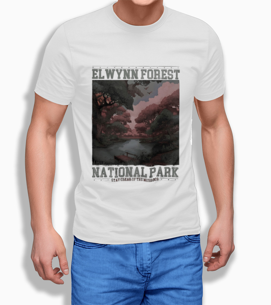 Elwynn Forest National Park Stay Clear Of The Murlocs Scenic Adventure T-Shirt