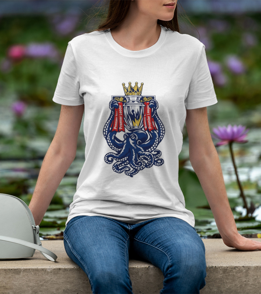 Octopus Holding Premier League Trophy Arsenal 2026 T-Shirt