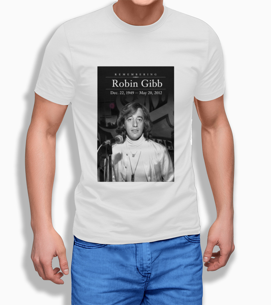 Remembering Robin Gibb Dec 22 1949 May 20 2012 T-Shirt