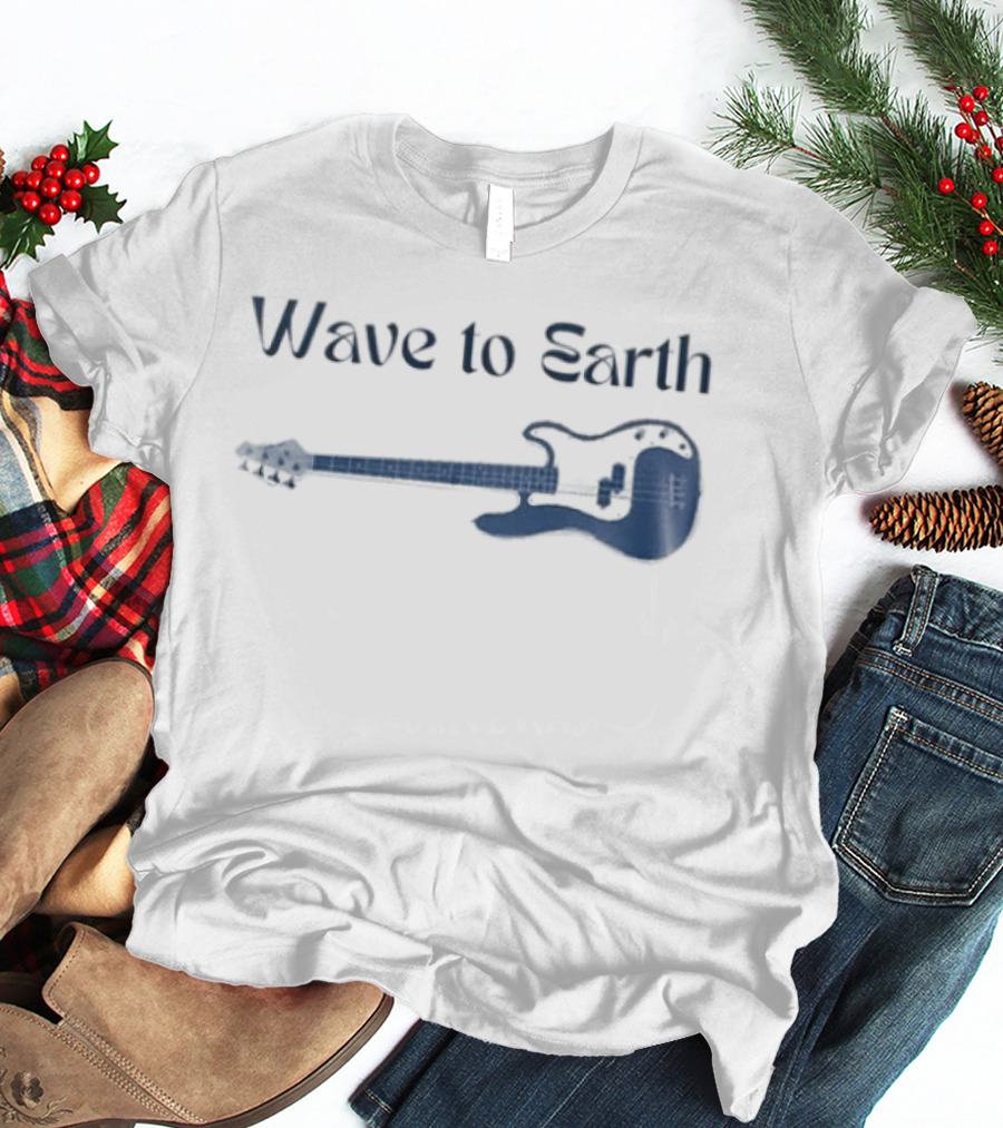 Wave To Earth The Pieces Tour Edition Guitar T-Shirt