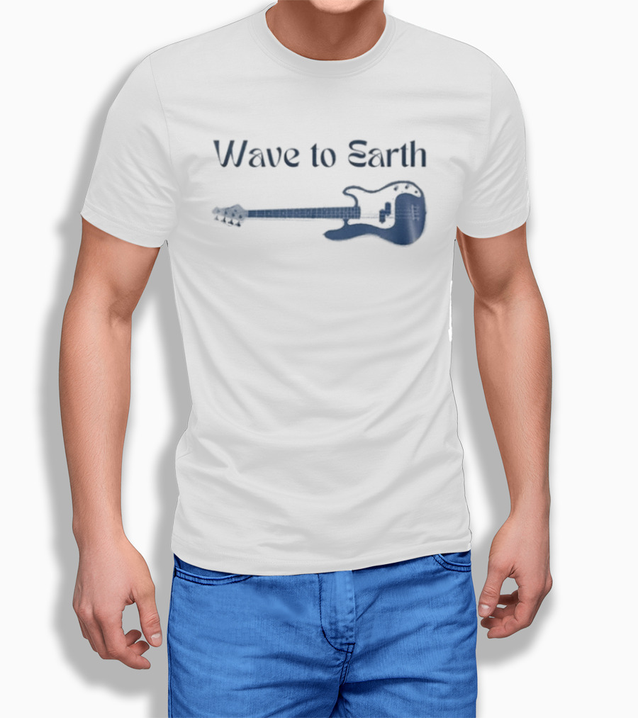 Wave To Earth The Pieces Tour Edition Guitar T-Shirt
