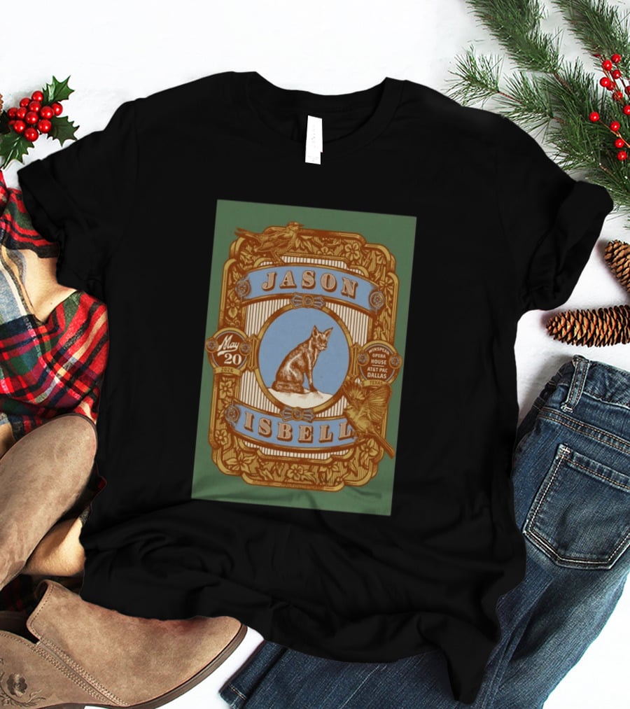 Jason Isbell Winspear Opera House Dallas Texas May 20 2026 T-Shirt