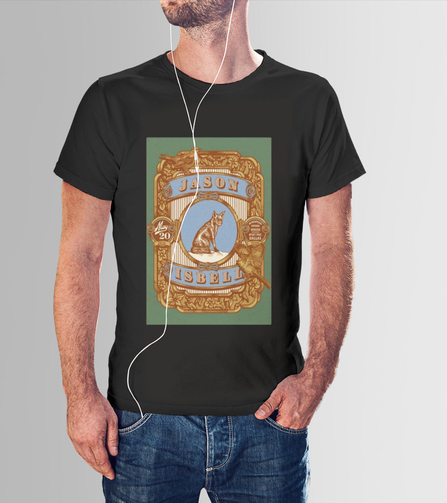 Jason Isbell Winspear Opera House Dallas Texas May 20 2026 T-Shirt