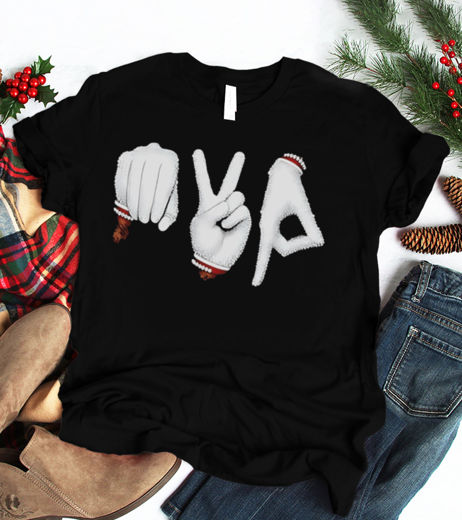 Shai Gilgeous Alexander SGA Basketball Hand Gesture T-Shirt