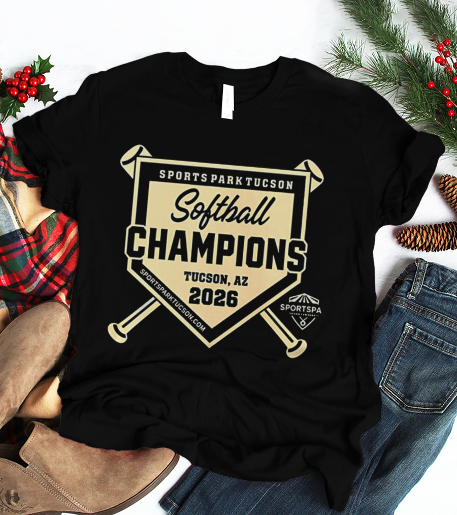 Sports Park Tucson Softball Champions Tucson AZ 2026 T-Shirt