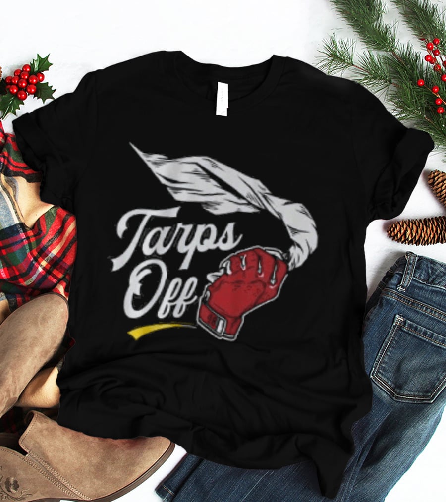 St. Louis Baseball Tarps Off Red Chair Sports Fan T-Shirt