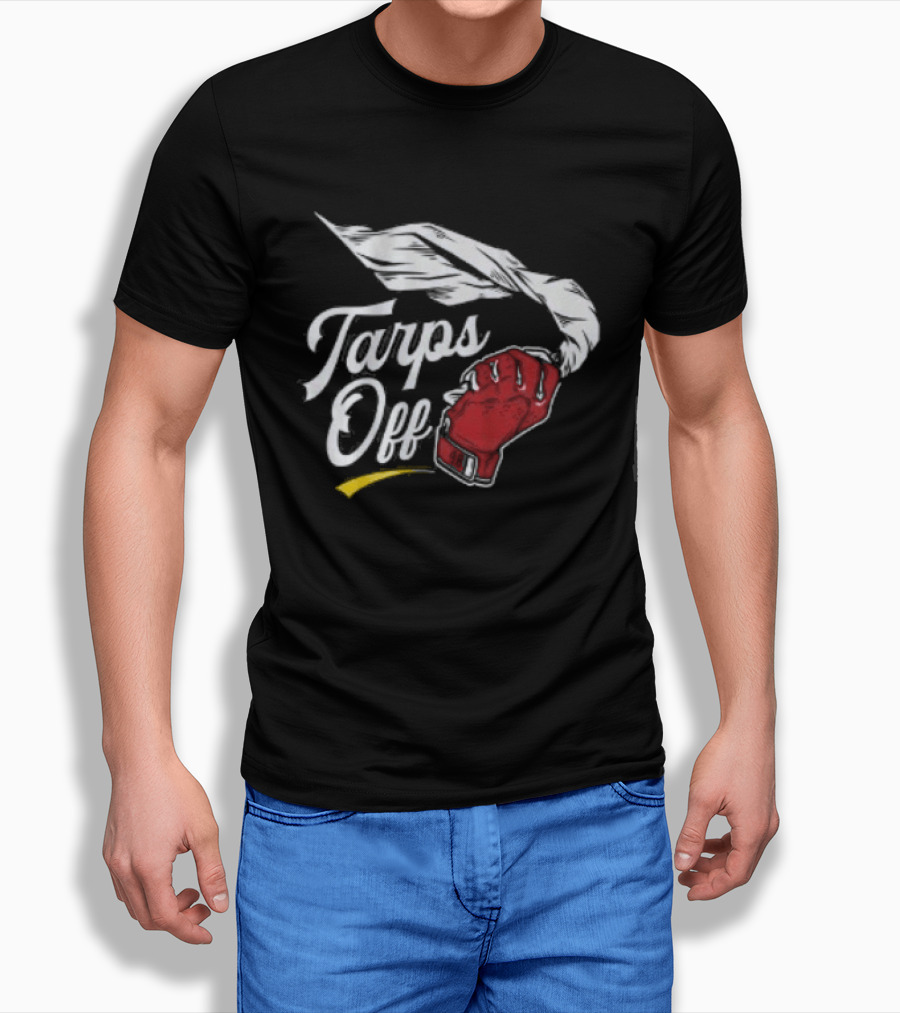 St. Louis Baseball Tarps Off Red Chair Sports Fan T-Shirt