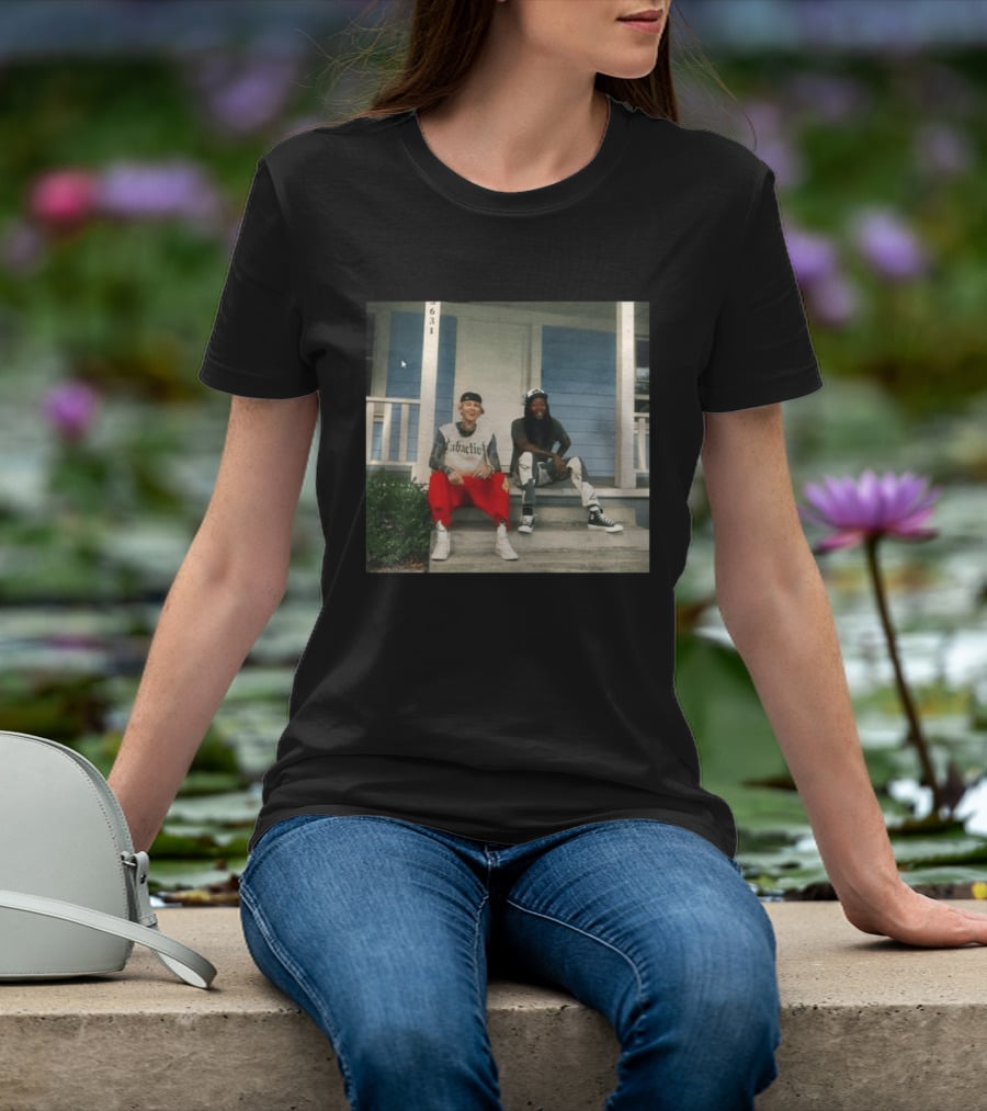 Machine Gun Kelly MGK X Wiz Khalifa Blog Era Boyz Mixtape Cover 3631 T-Shirt