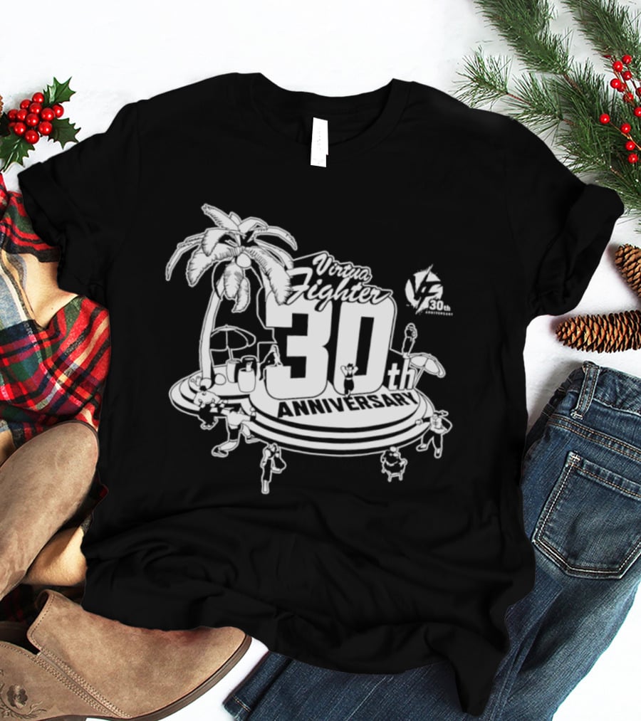Virtua Fighter 30th Anniversary Palm Island Celebration T-Shirt