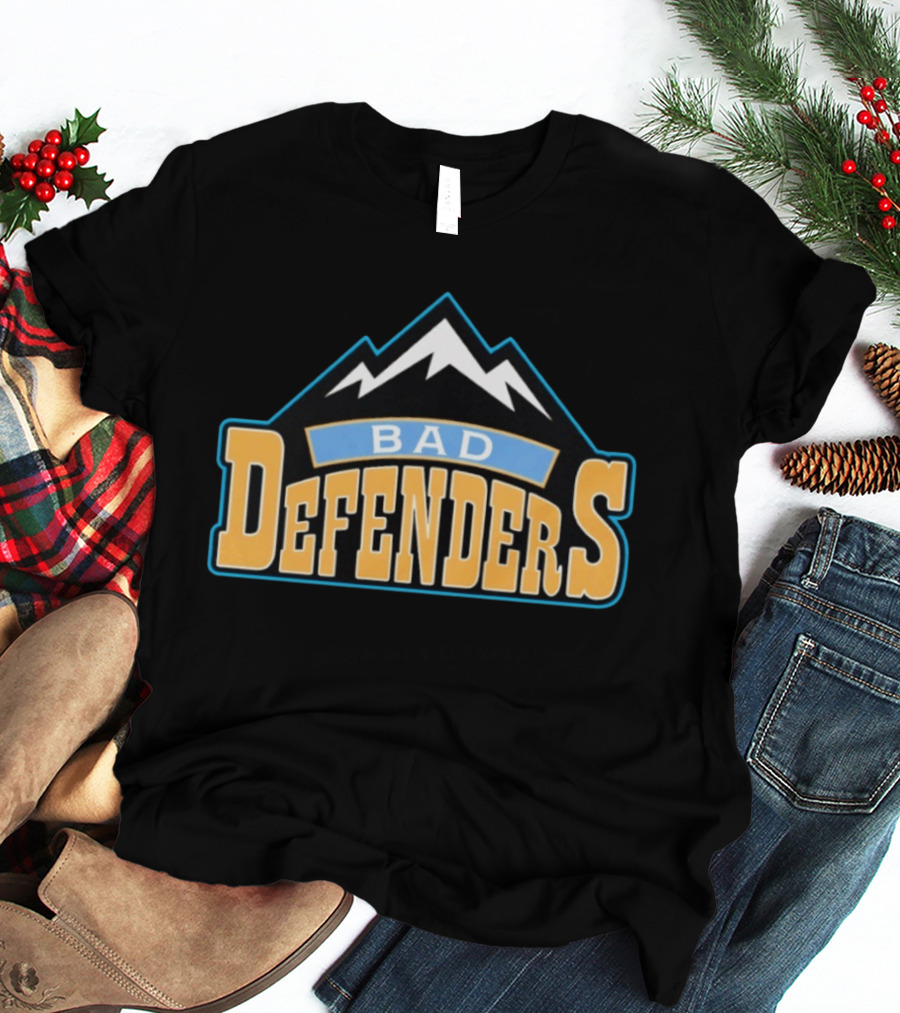 Bad Defenders Basketball Mountains T-Shirt