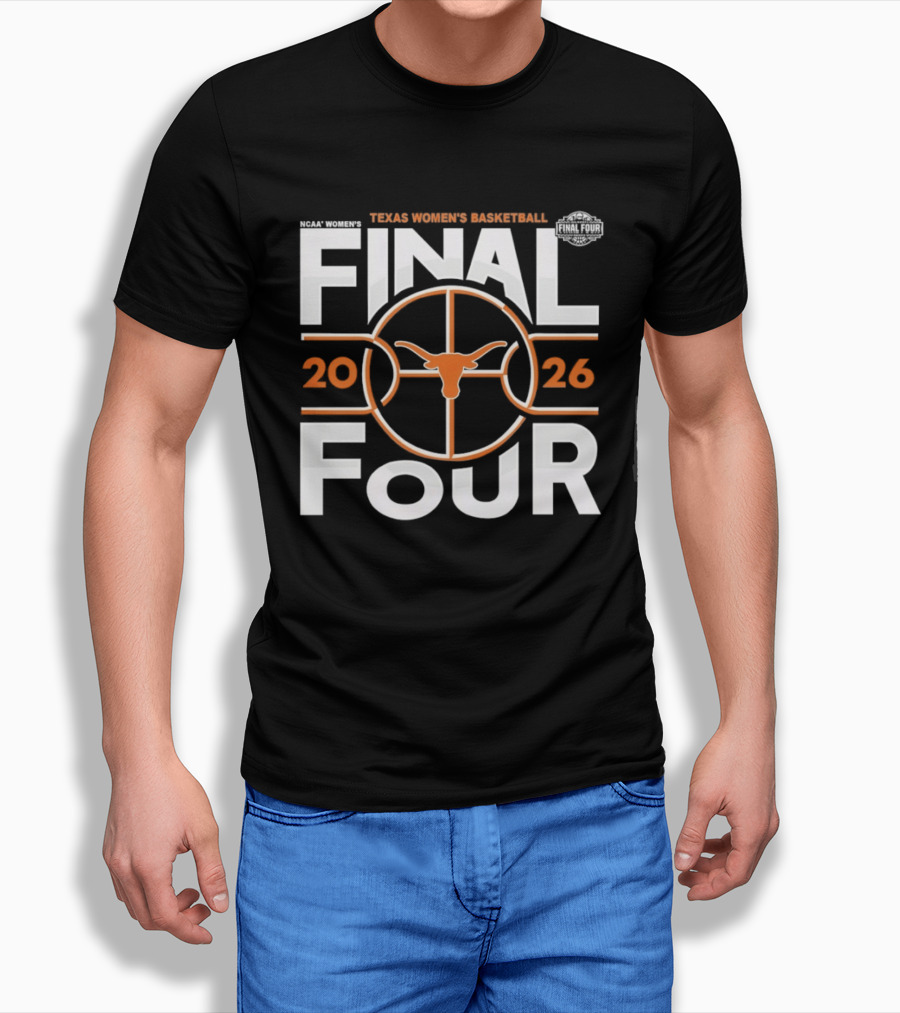Texas Longhorns Women's Basketball 2026 Final Four NCAA Basketball Tournament T-Shirt