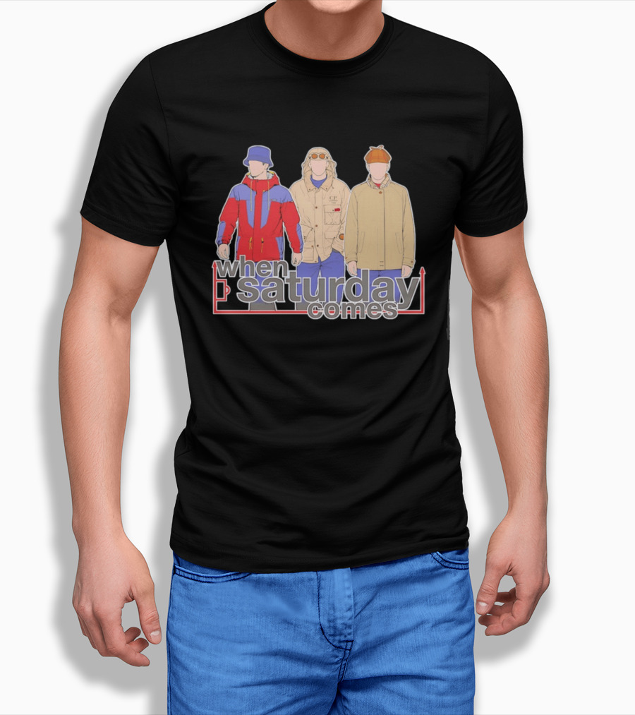 When Saturday Comes Terrace Casual CP T-Shirt