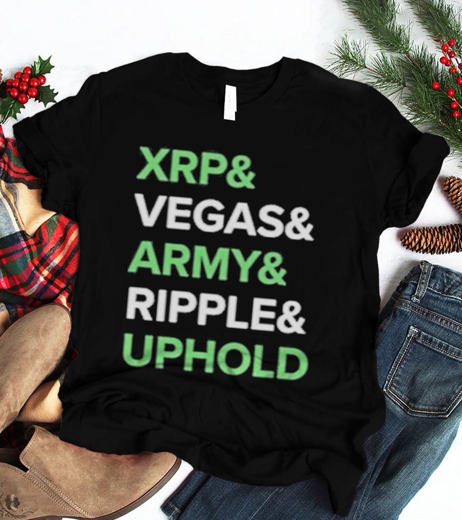 XRP Vegas Army Ripple Uphold 2026 T-Shirt