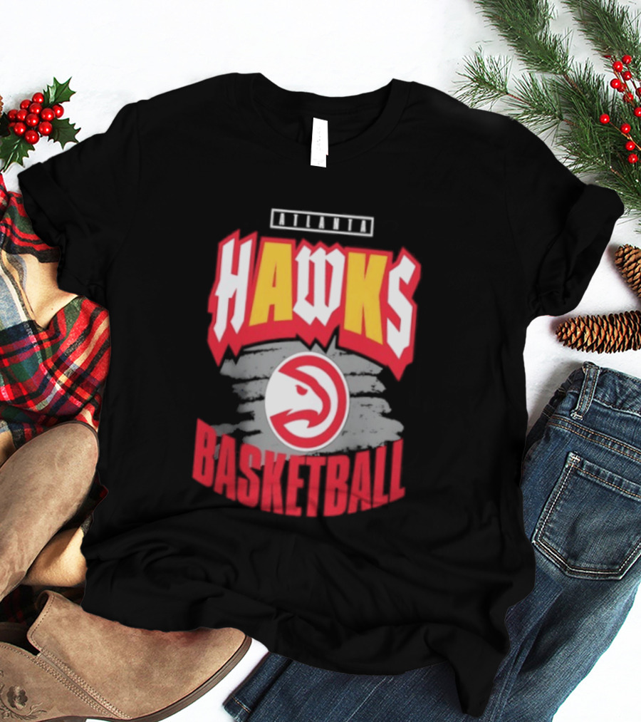 NBA 2026 Atlanta Hawks Basketball Game Night T-Shirt