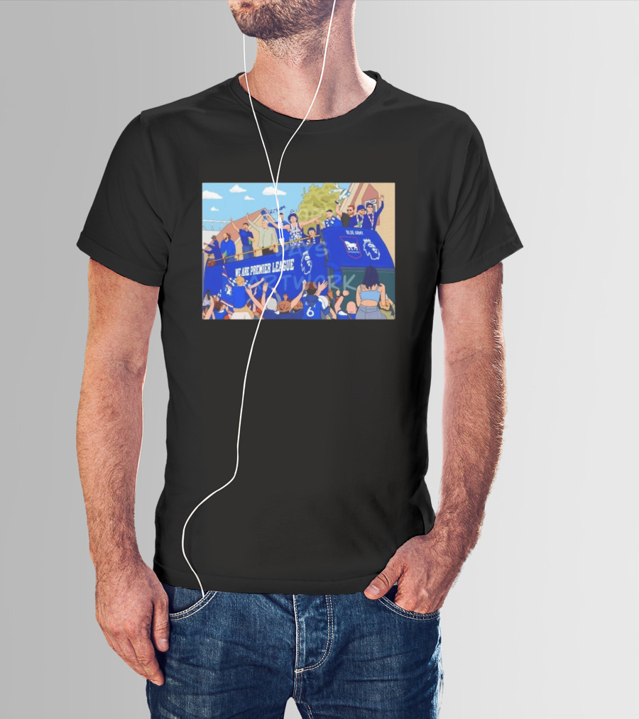 Ipswich Town Blue Army We Are Premier League Celebration Parade T-Shirt