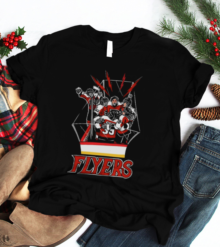 Philadelphia Flyers Box Boys Hockey Team T-Shirt