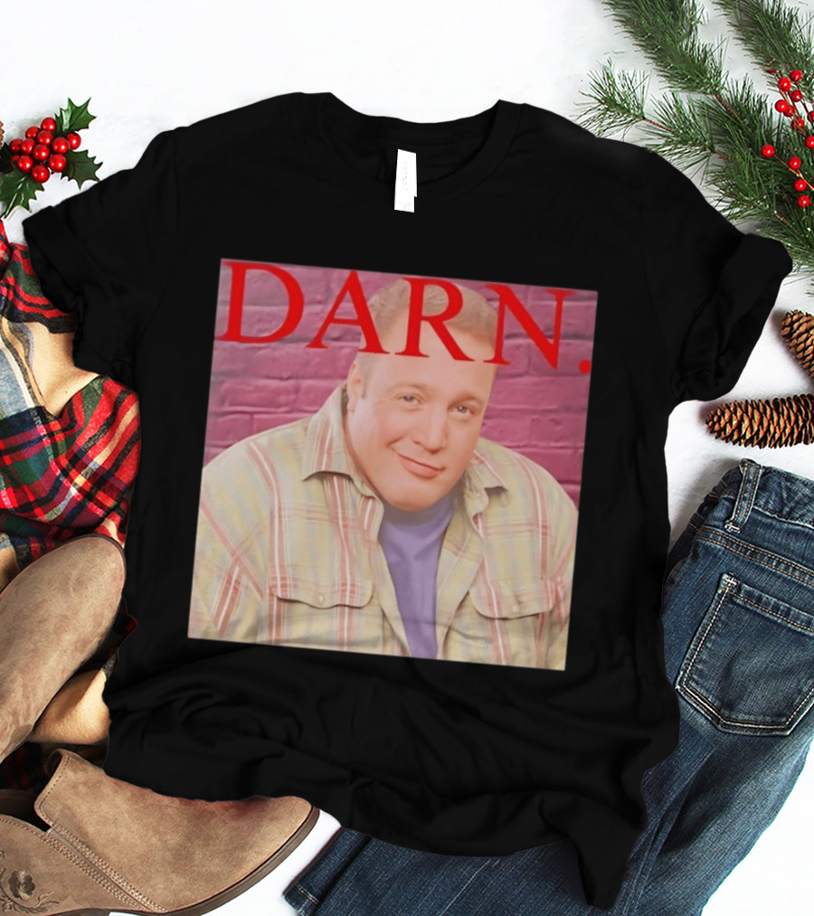 Darn Kevin James The King Of Queens Meme Red T-Shirt