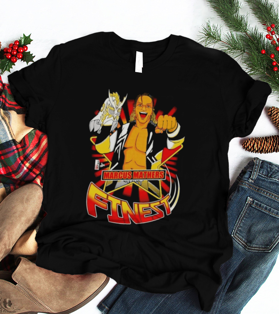 Marcus Mathers Finest Wrestling Star T-Shirt