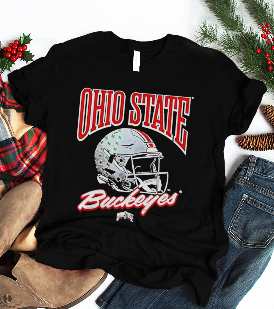 Ohio State Buckeyes Helmet Ncaa Football T-Shirt