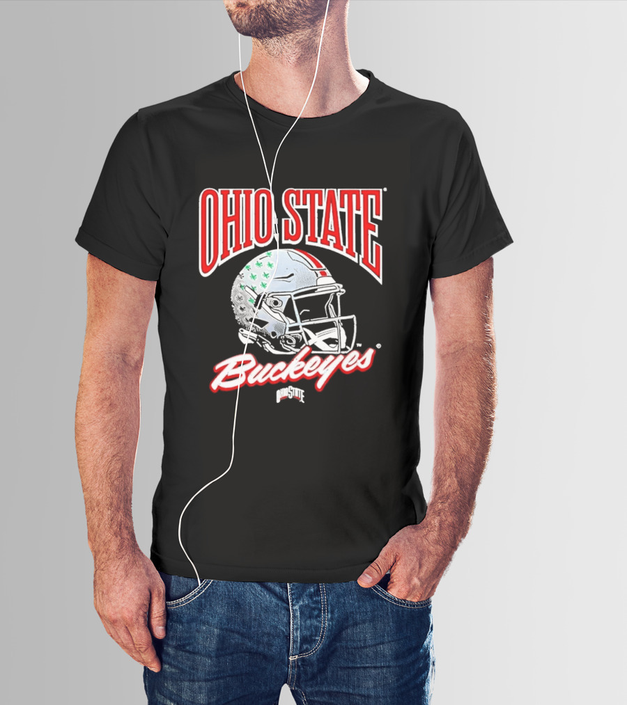 Ohio State Buckeyes Helmet Ncaa Football T-Shirt