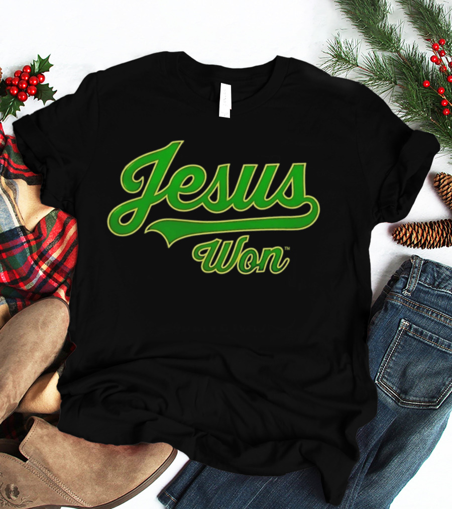 Oakland Athletics Jesus Won T-Shirt
