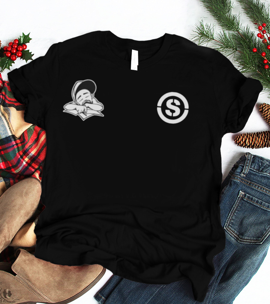 Streetwise Big Streets S Logo And Sleepy Cap T-Shirt