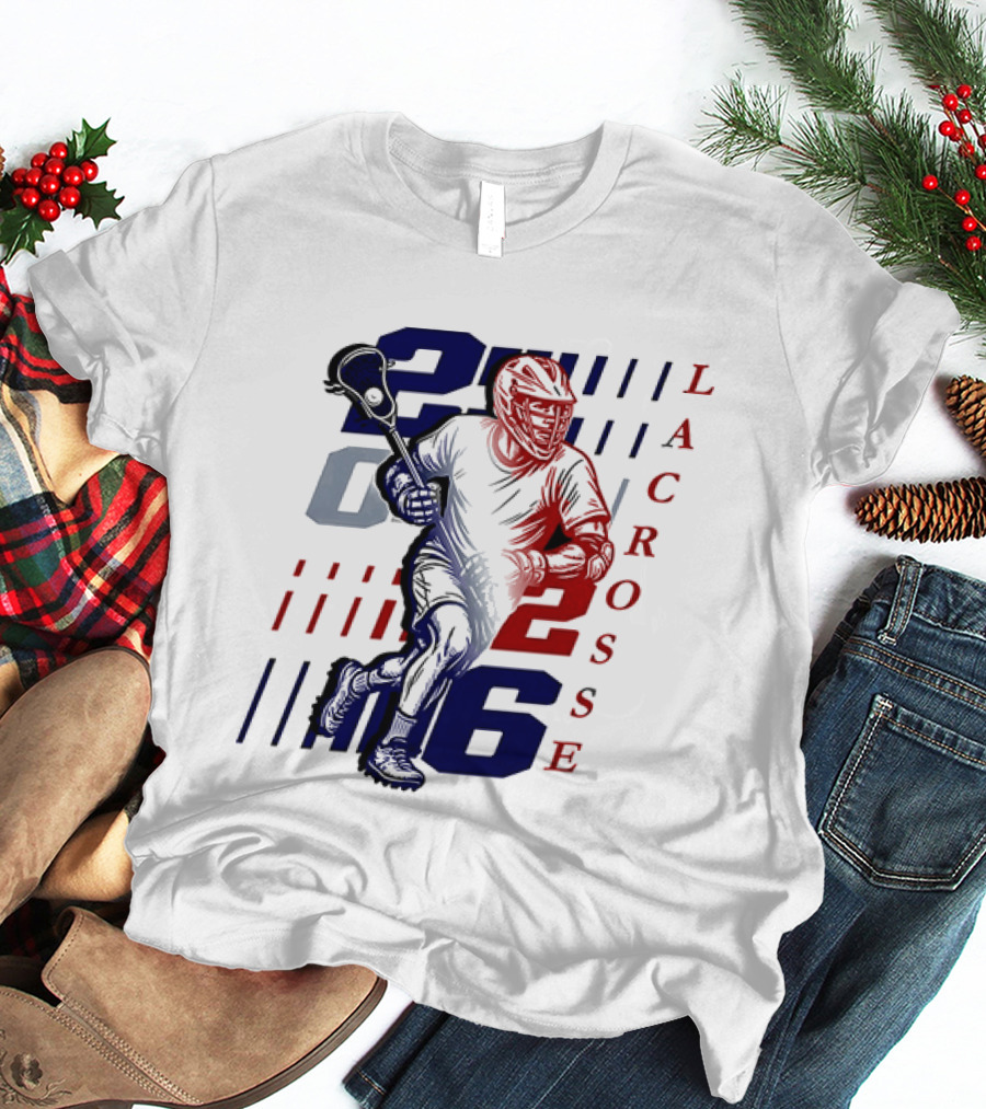 2026 Lacrosse Tournament Big Ten Championship Player Action T-Shirt
