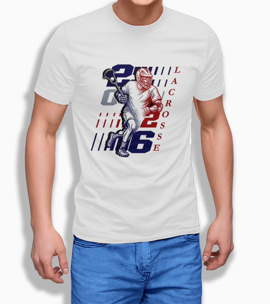 2026 Lacrosse Tournament Big Ten Championship Player Action T-Shirt