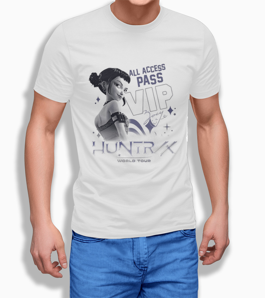 All Access Pass VIP KPop Demon Hunters Zoey T-Shirt