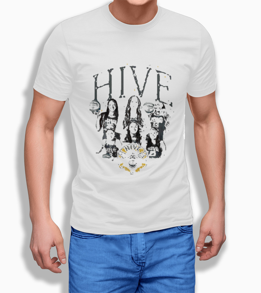 Hive Basketball Club Player Team Lineup T-Shirt