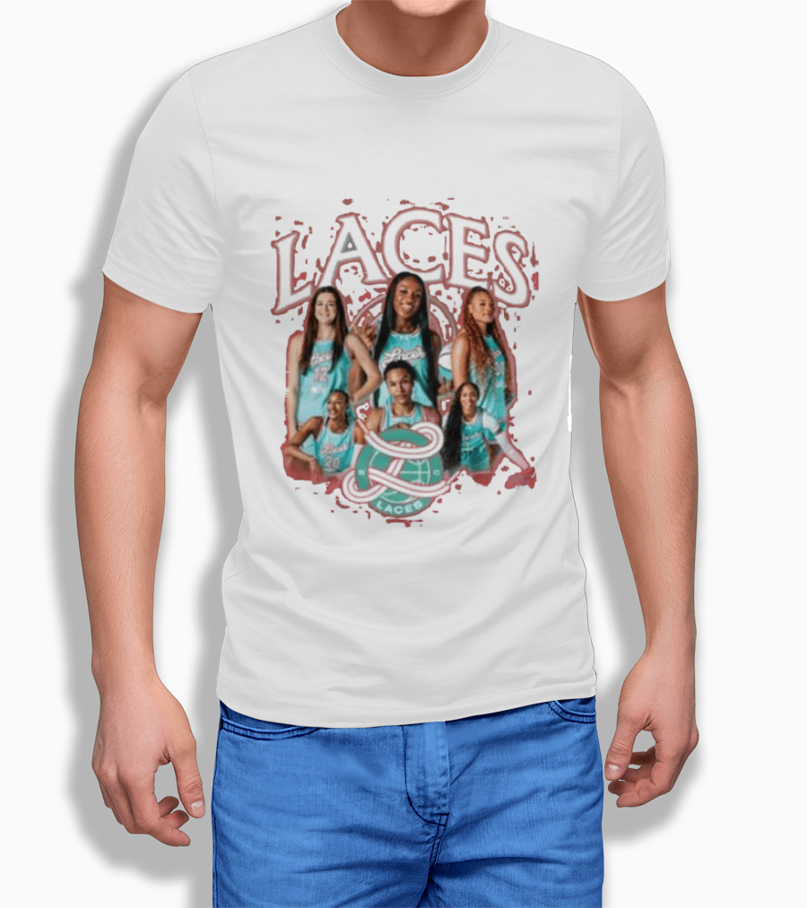 Laces Basketball Club Team Player Roster T-Shirt