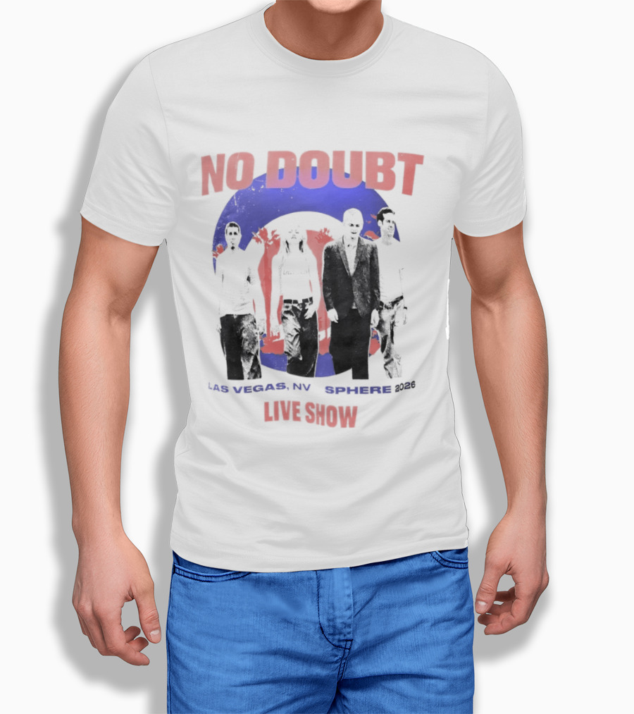 No Doubt Live Show Las Vegas NV Sphere 2026 T-Shirt