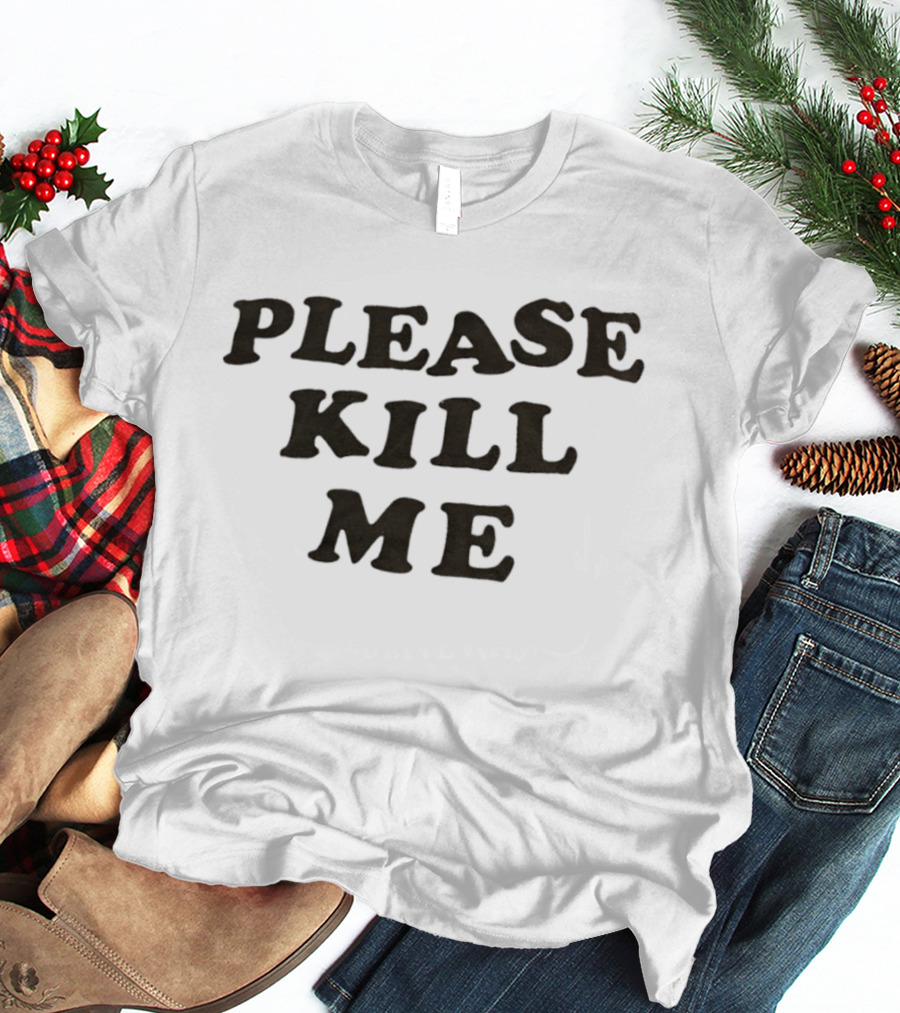 Please Kill Me Punk Rock History Book And Phrase T-Shirt