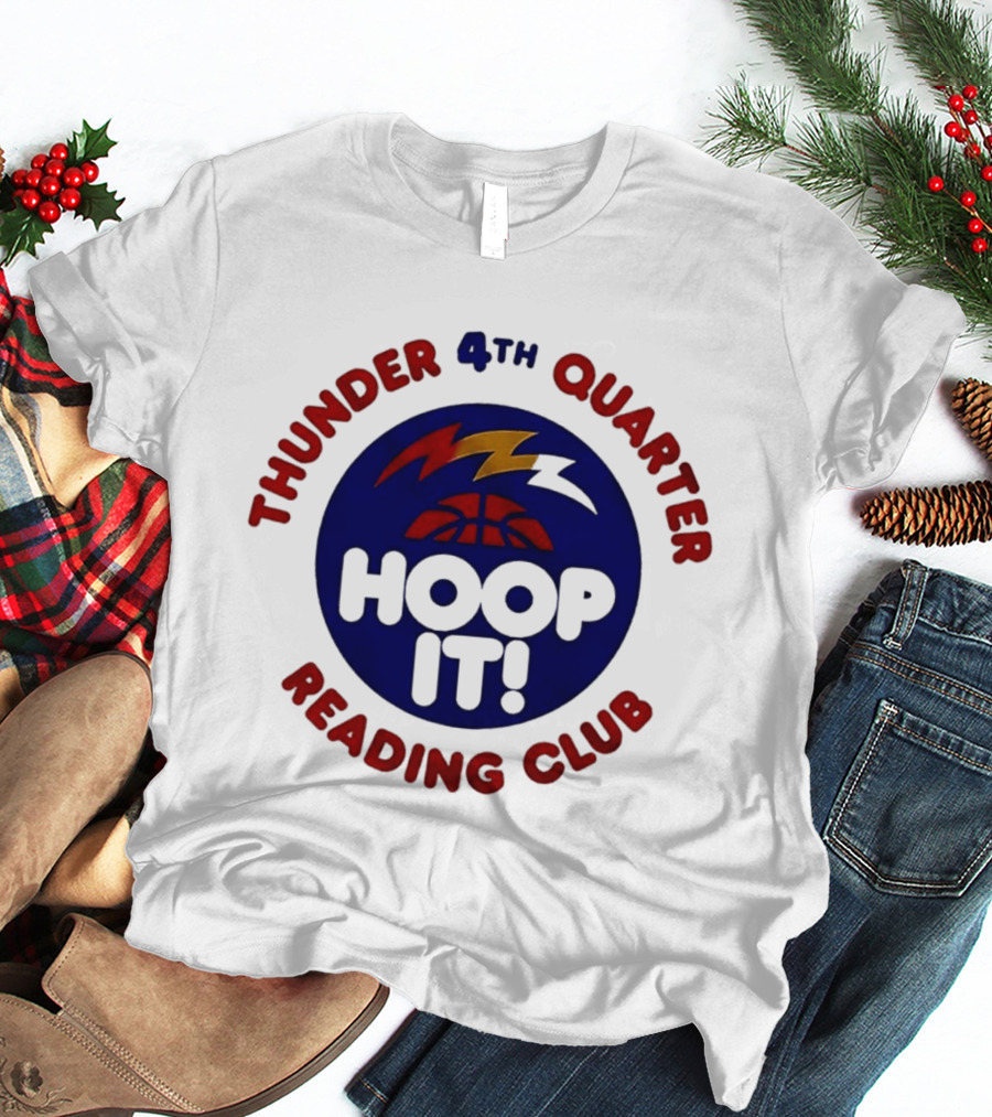 Thunder 4th Quarter Hoop It Reading Club T-Shirt