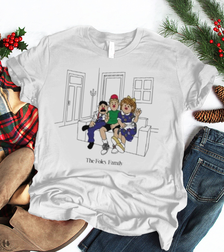 Big Comfy Couch The Foley Family Cartoon Characters Loonette Molly Couch T-Shirt