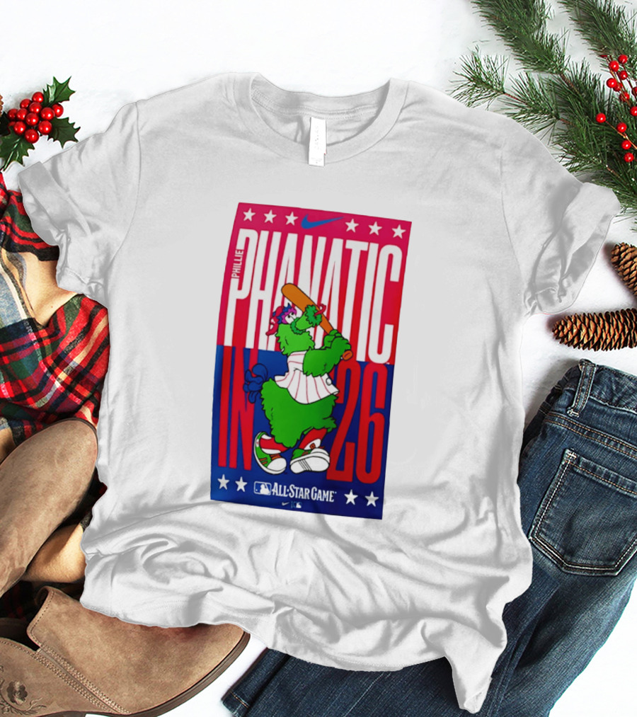 Phillie Phanatic MLB All Star Game 2026 Nike T-Shirt