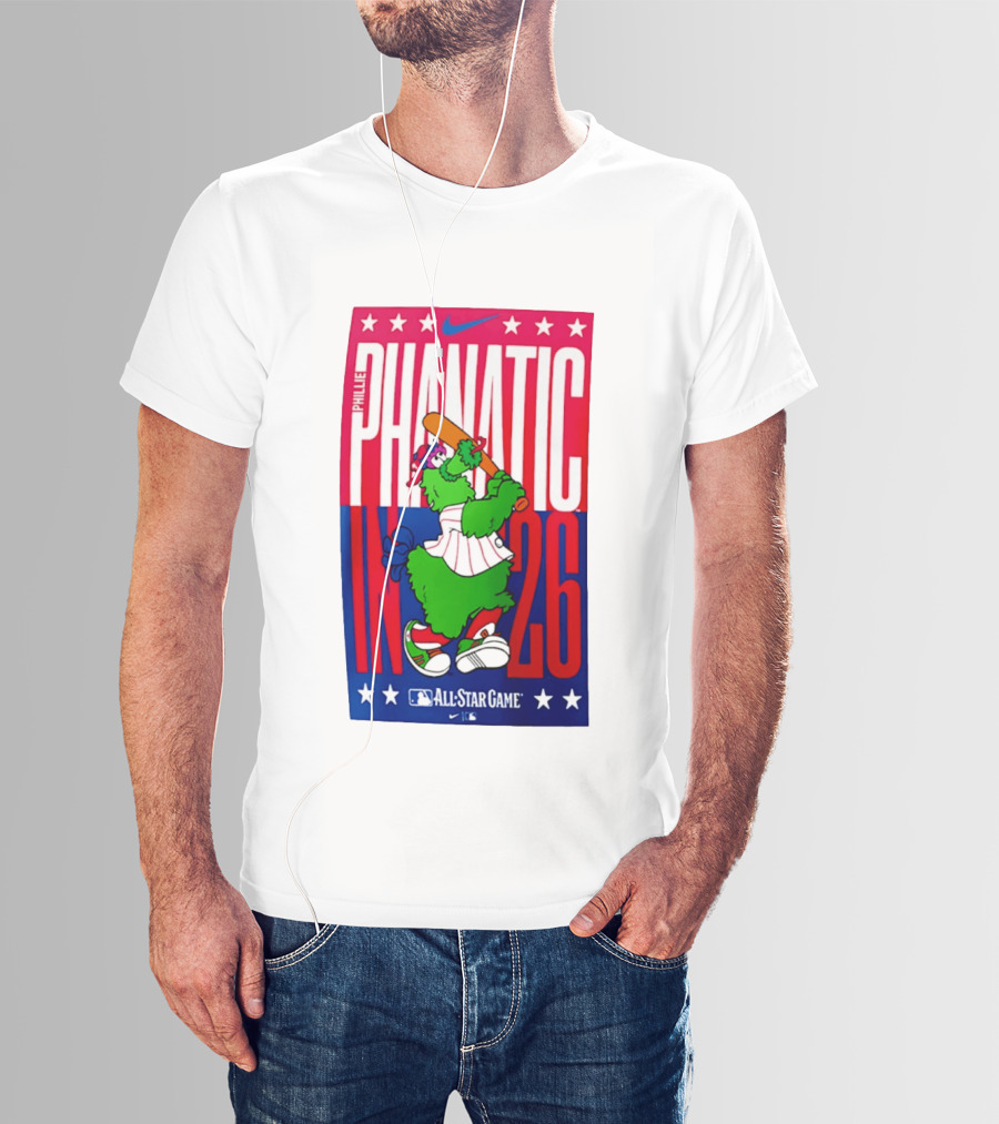 Phillie Phanatic MLB All Star Game 2026 Nike T-Shirt